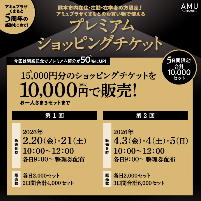 プレミアムショッピングチケット販売